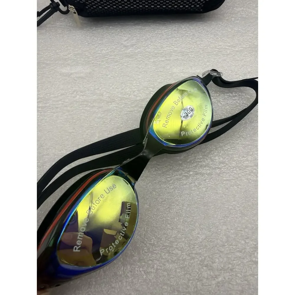 Nearsighted Optical Swimming Goggles No Leaking Anti Fog UV Protection -3.00
